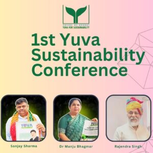Ministers Sanjay Sharma, Manju Baghmar, and Waterman Rajendra Singh to Address 1st Yuva Sustainability Conference in Jaipur on 21 July 2025